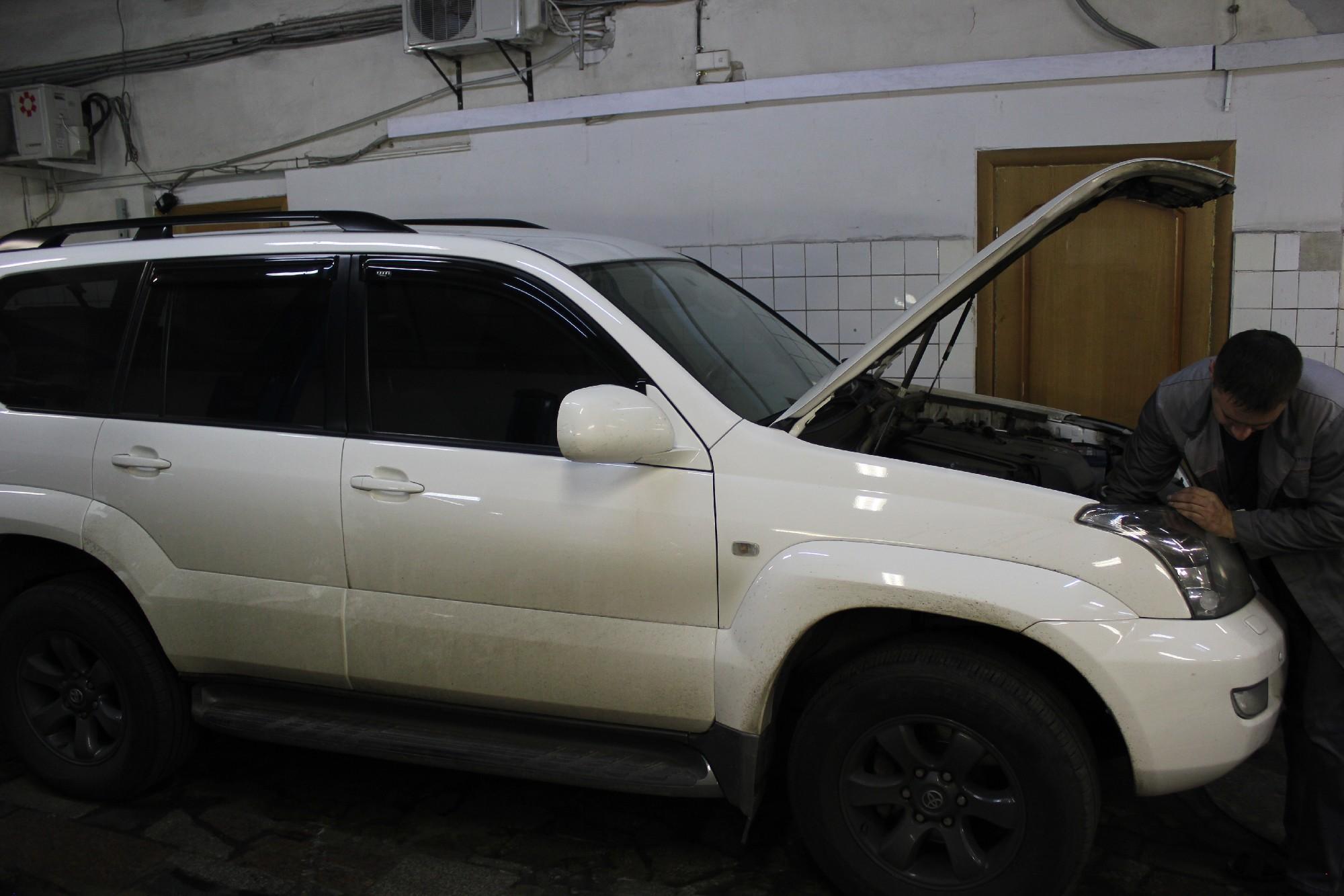 замена топливного фильтра land cruiser 200 дизель
