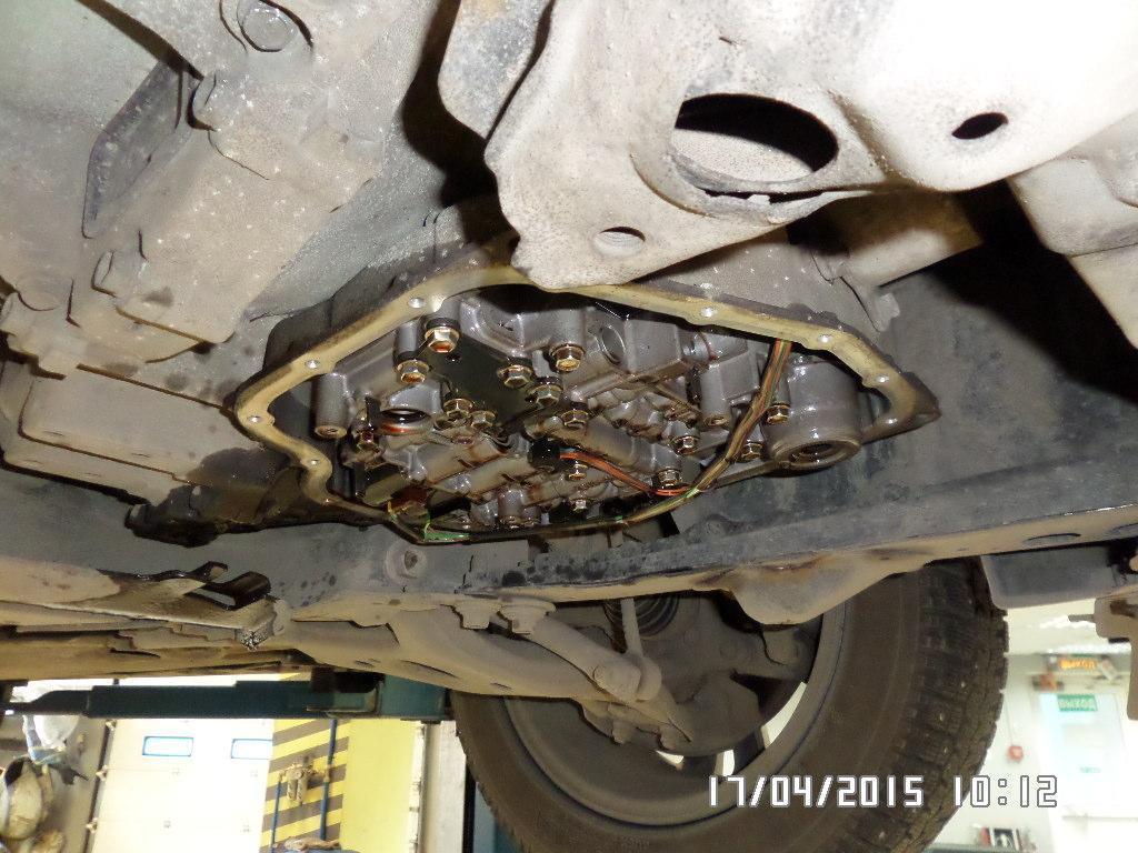 АКПП без поддона снизу