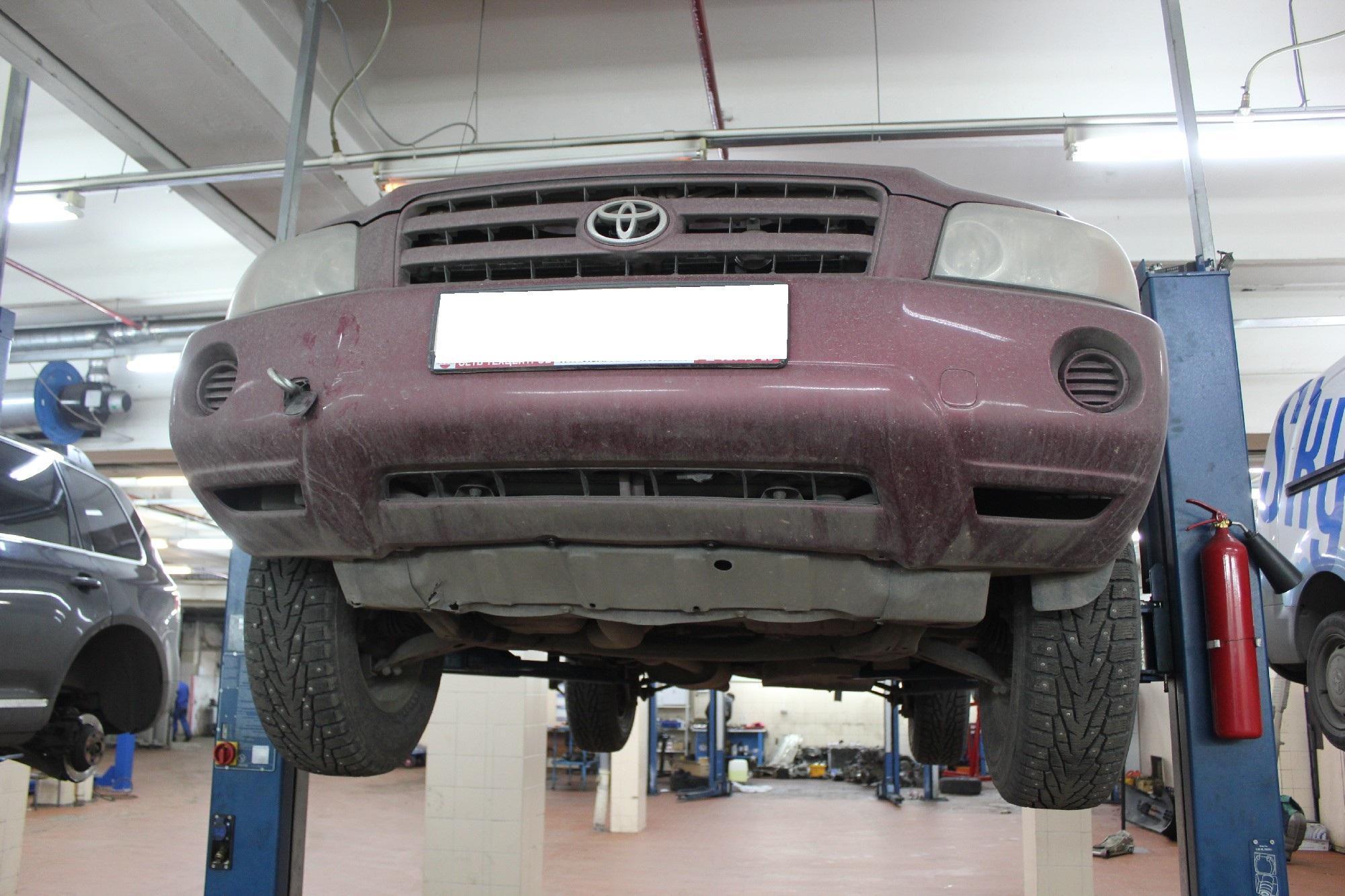 Хайлендер на подъемнике