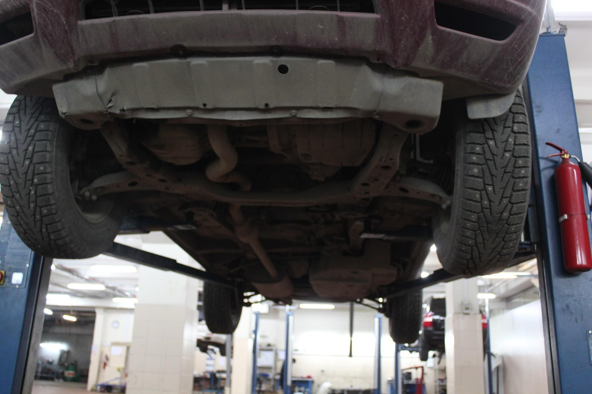 днище внедорожника