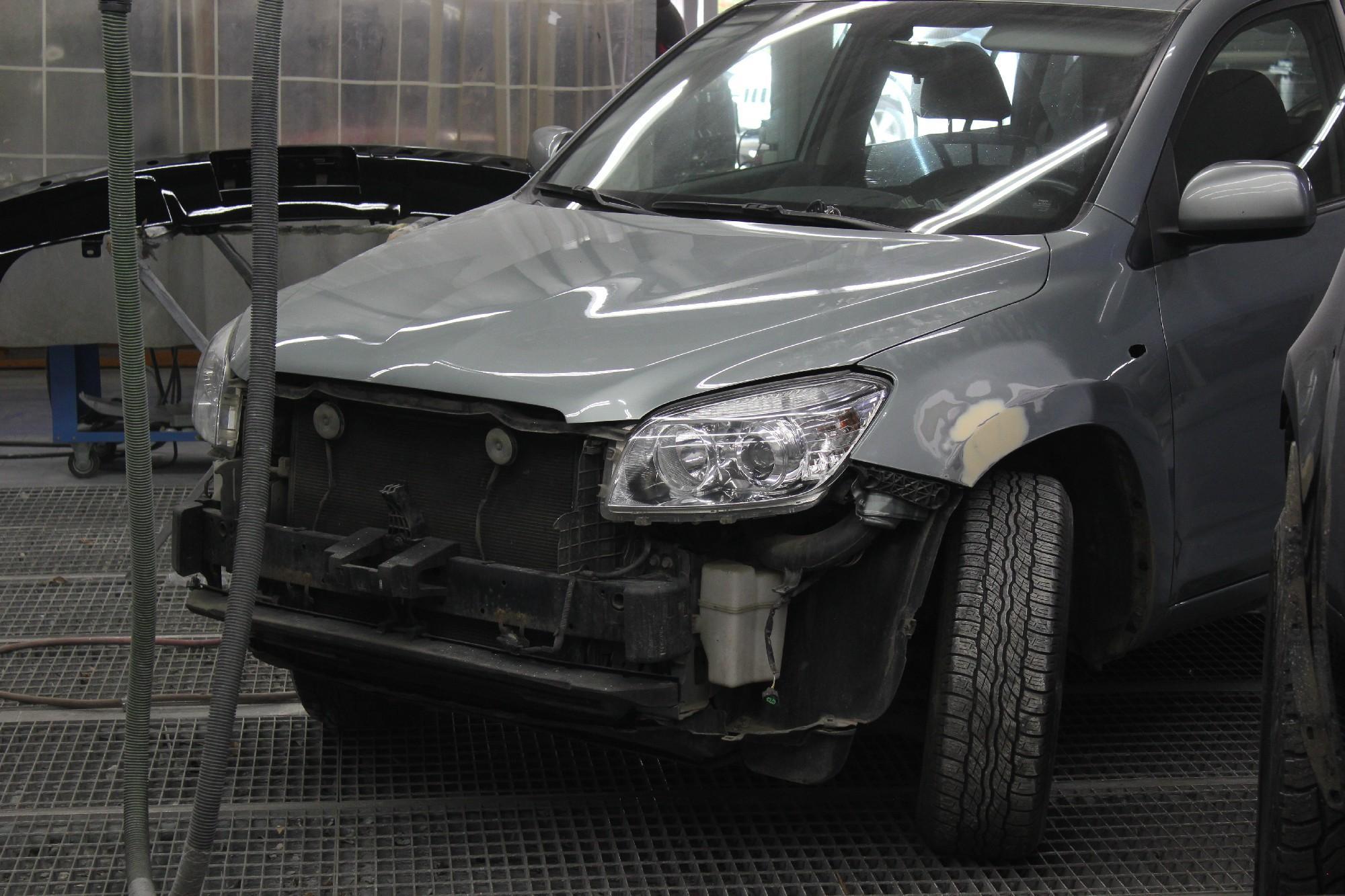 Рав 4 без переднего бампера