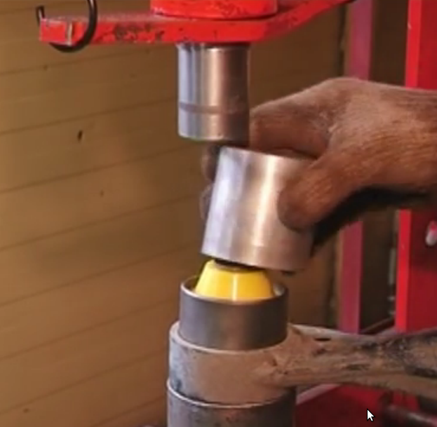 запрессовка сайлентблока