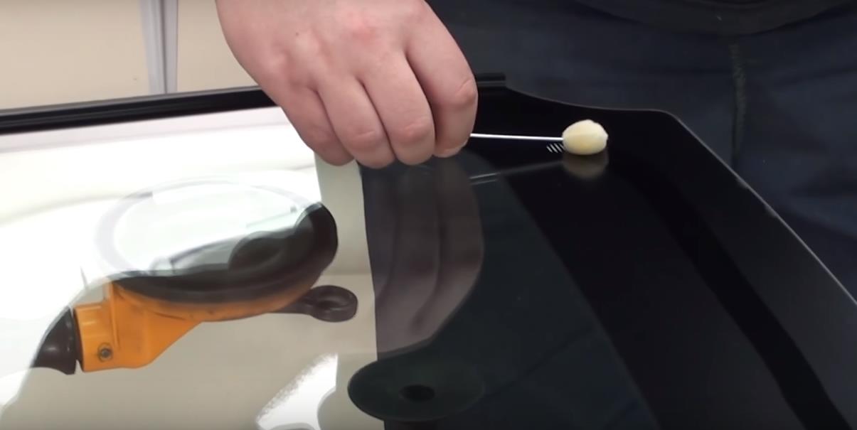 обезжиривание стекла