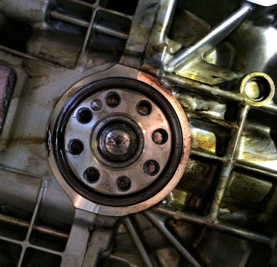 Замена сальника коленвала Тойота Камри