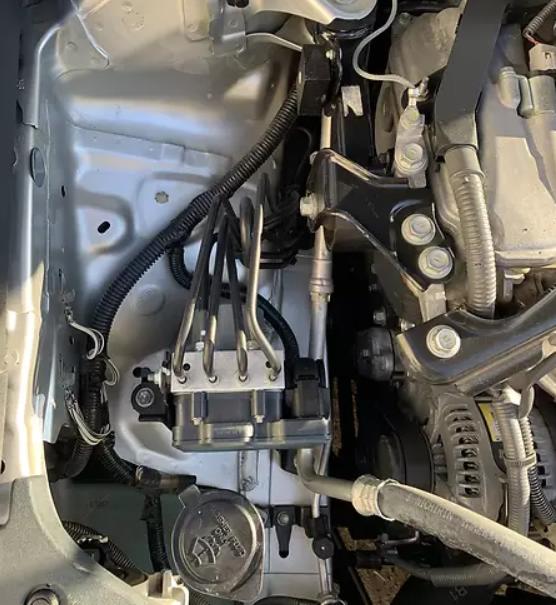 замена блока АБС на Камри