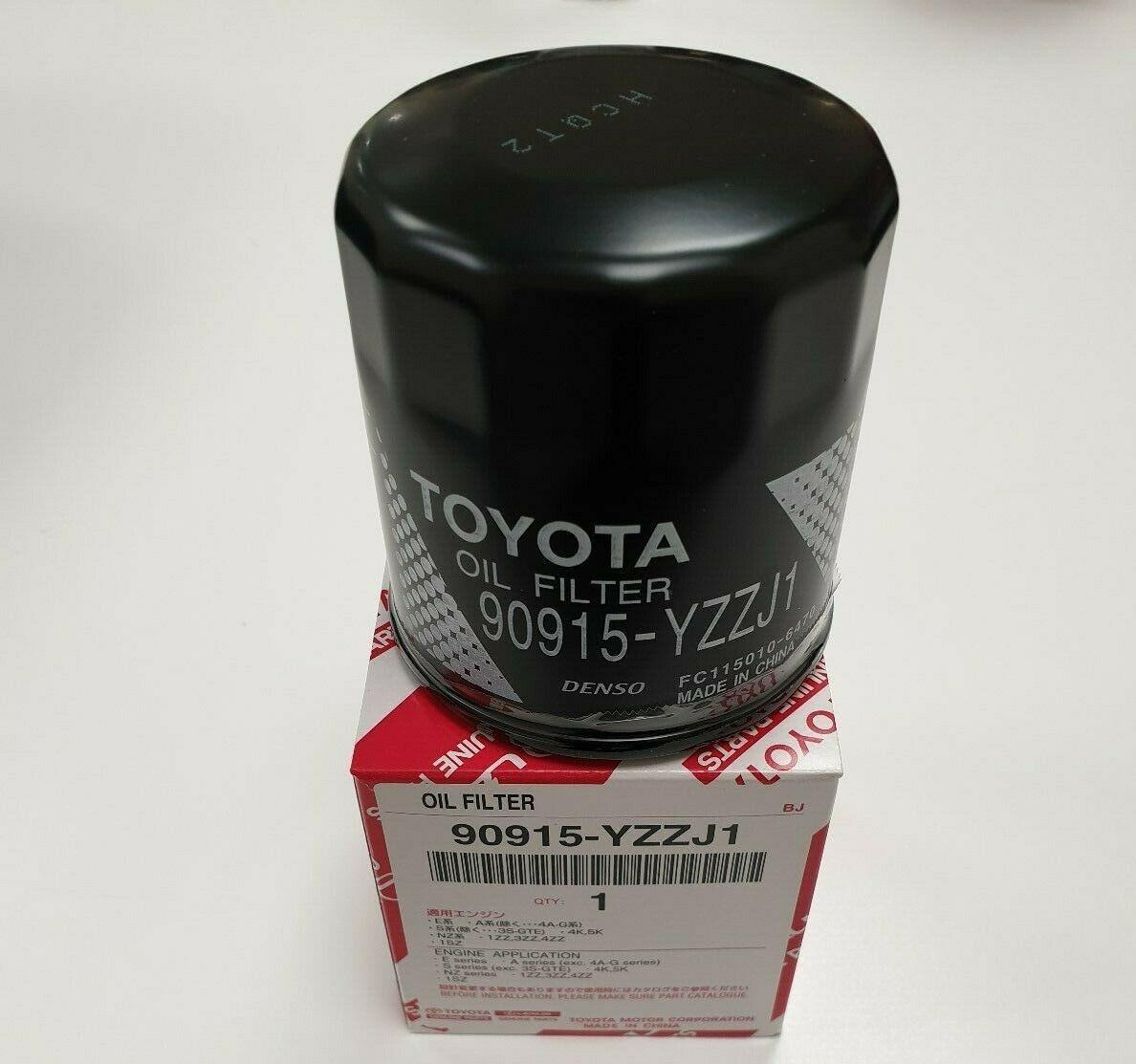 масляный фильтр тойота