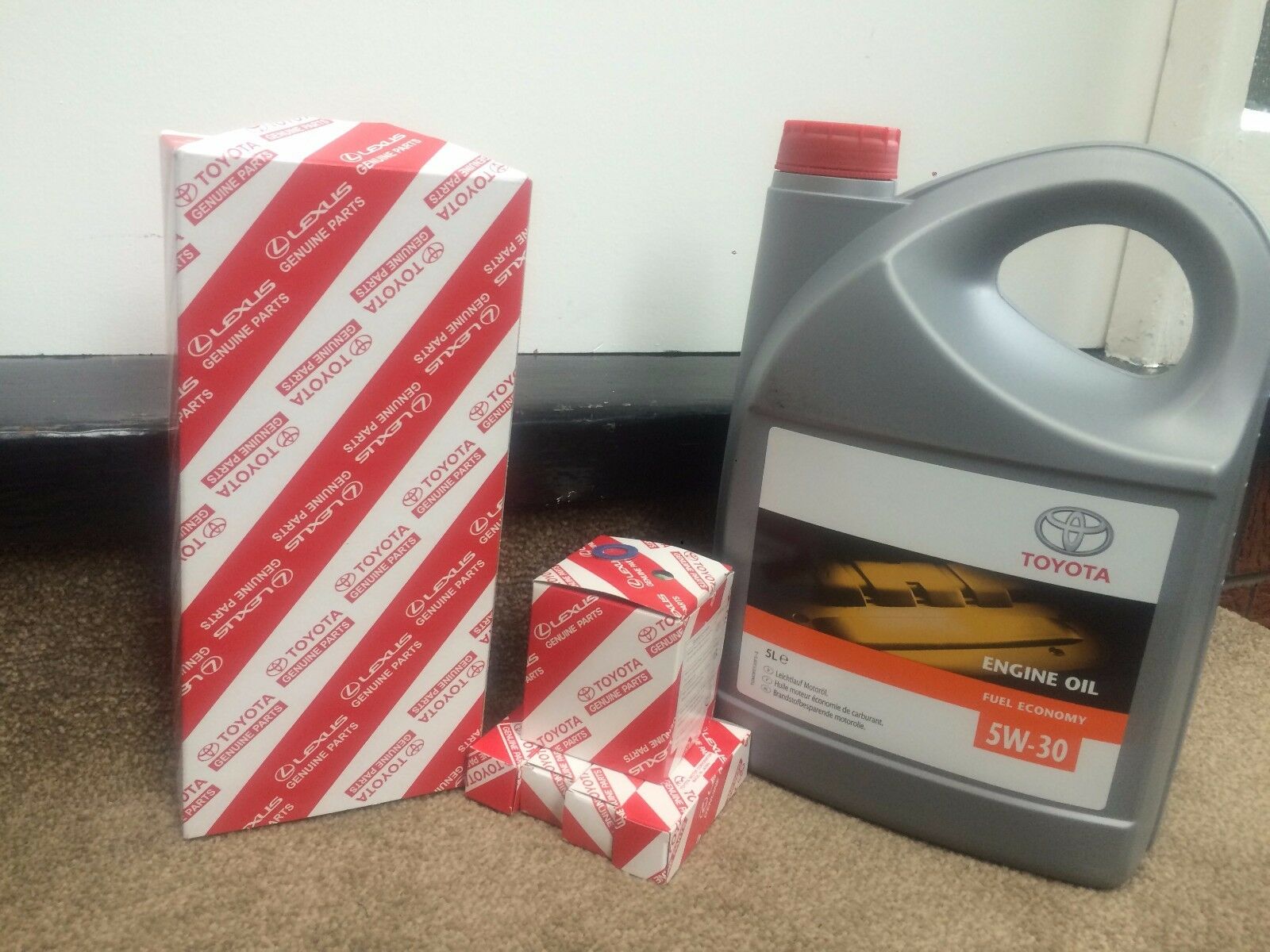 масло и фильтра тойота