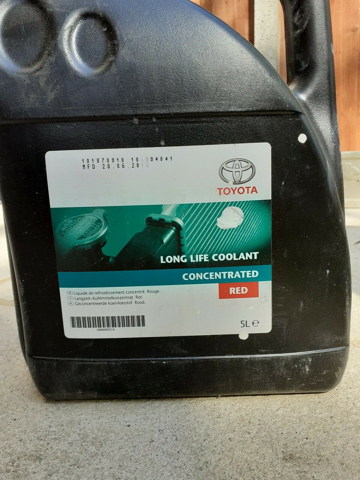 антифриз тойота