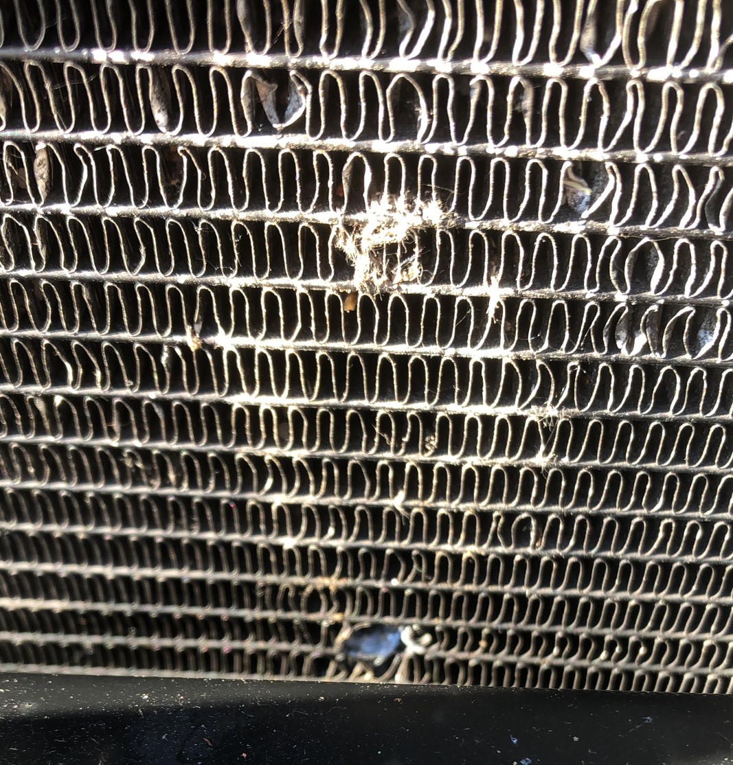 старый радиатор