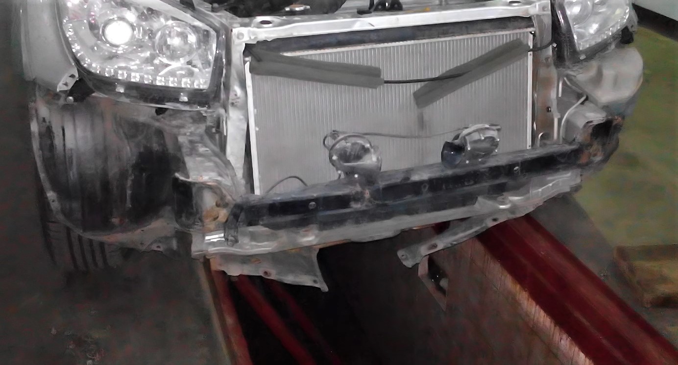 замена радиатора на рав 4