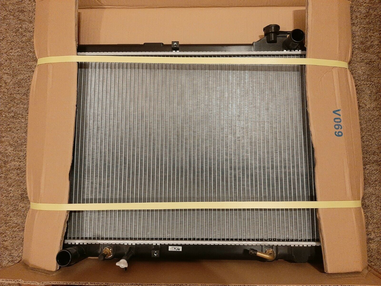 радиатор тойота