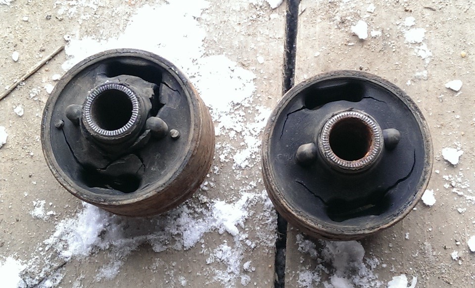 старые сайлентблоки