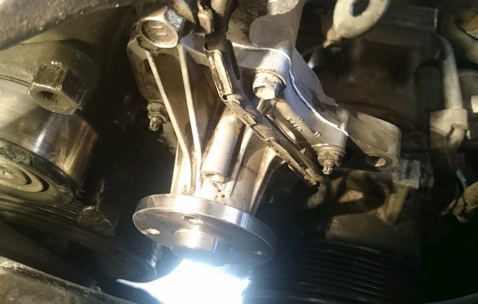 замена помпы