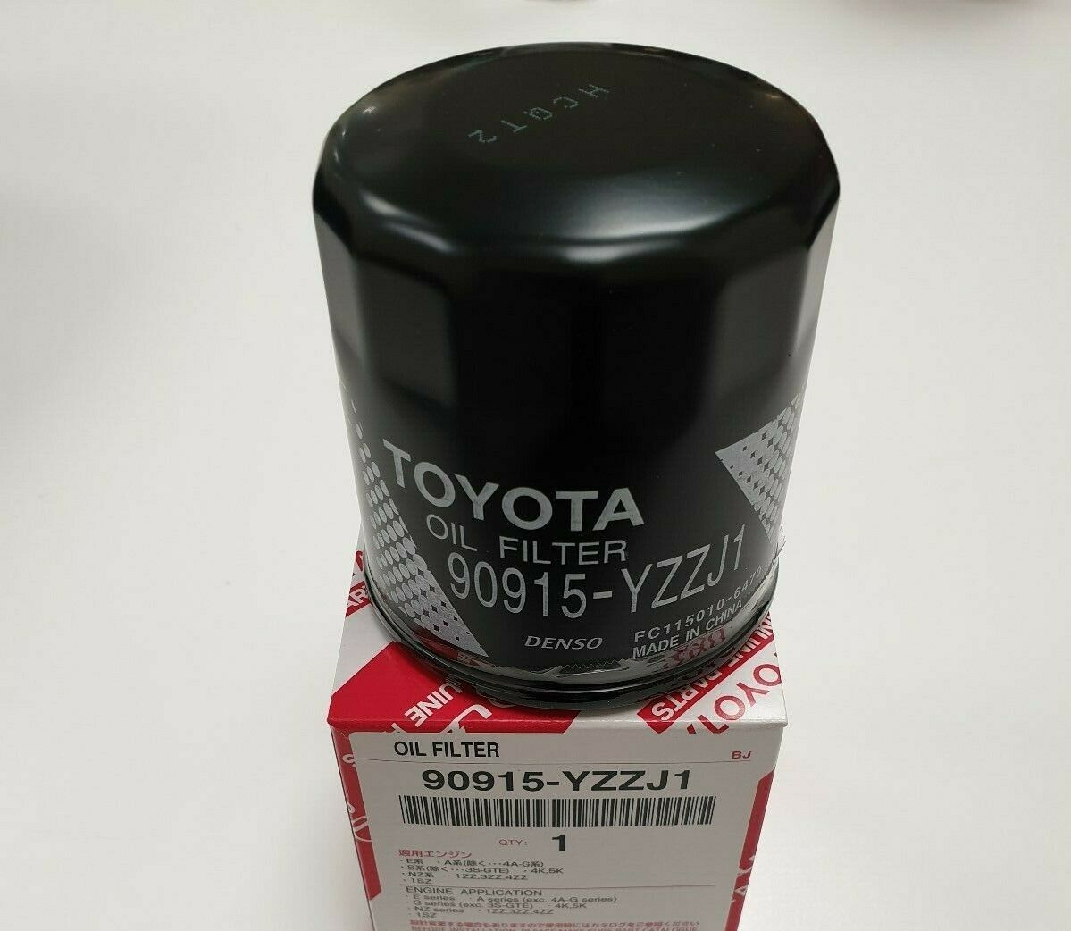 масляный фильтр тойота