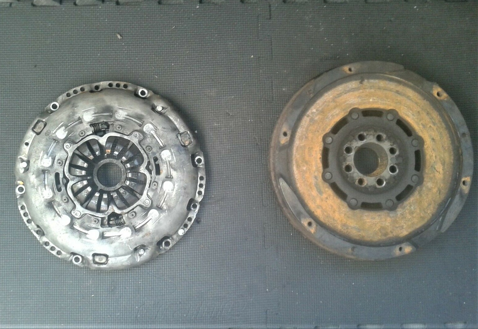 старое сцепление Аурис