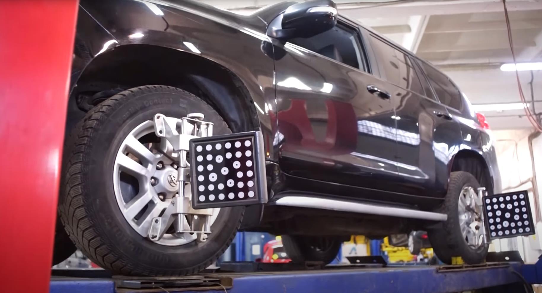 Сход-развал Тойота Ленд Крузер