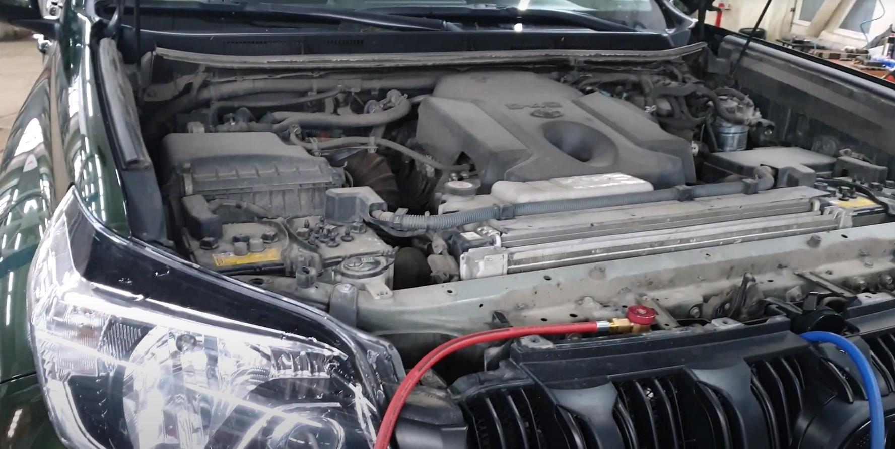 заправка кондиционера Тойота Ленд Крузер