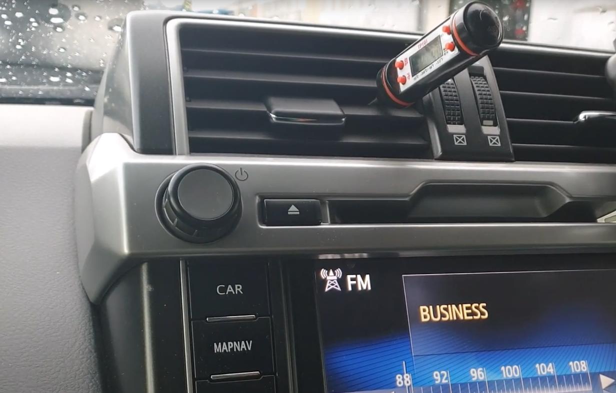 проверка работы кондиционера Ленд Крузер датчиком