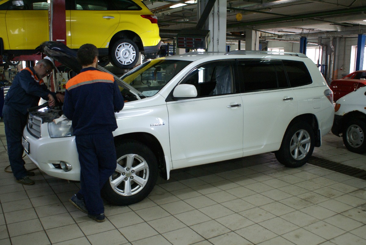 Ремонт Тойота Хайлендер