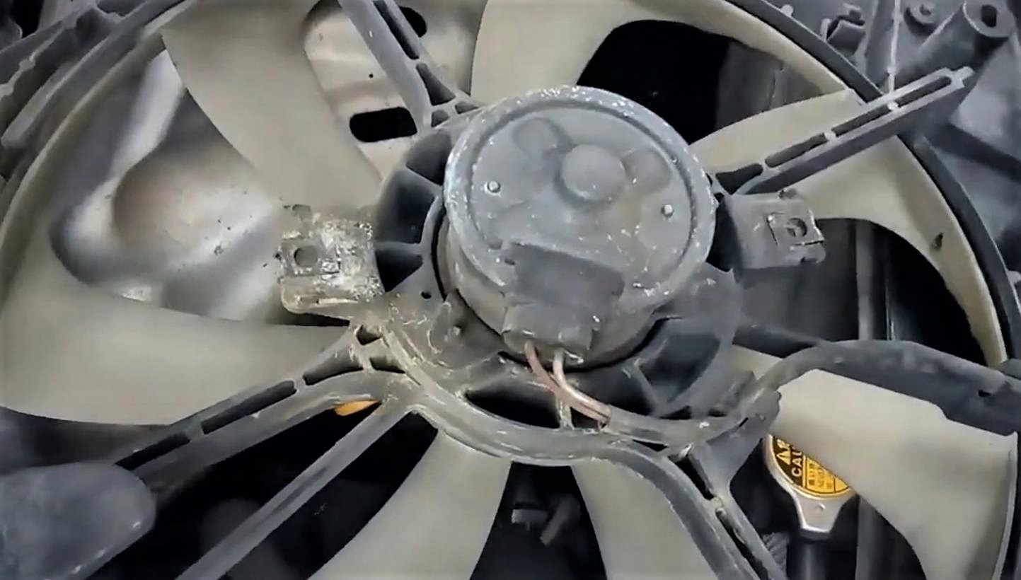 мотор вентилятора охлаждения радиатора