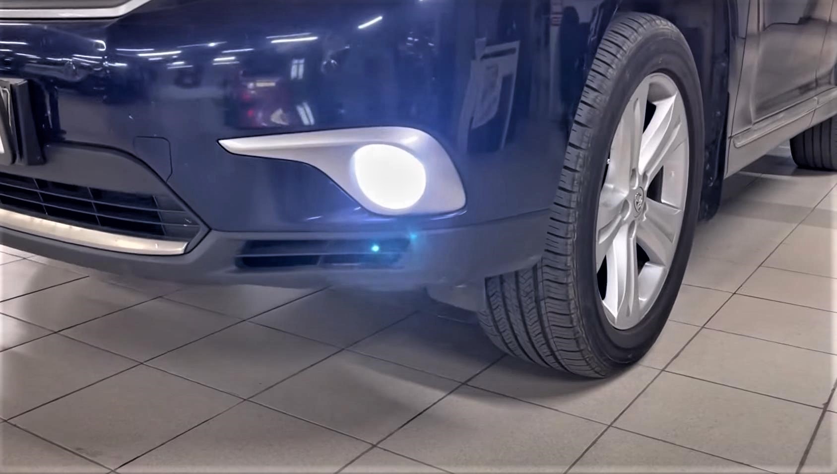 новая ПТФ на Тойоте