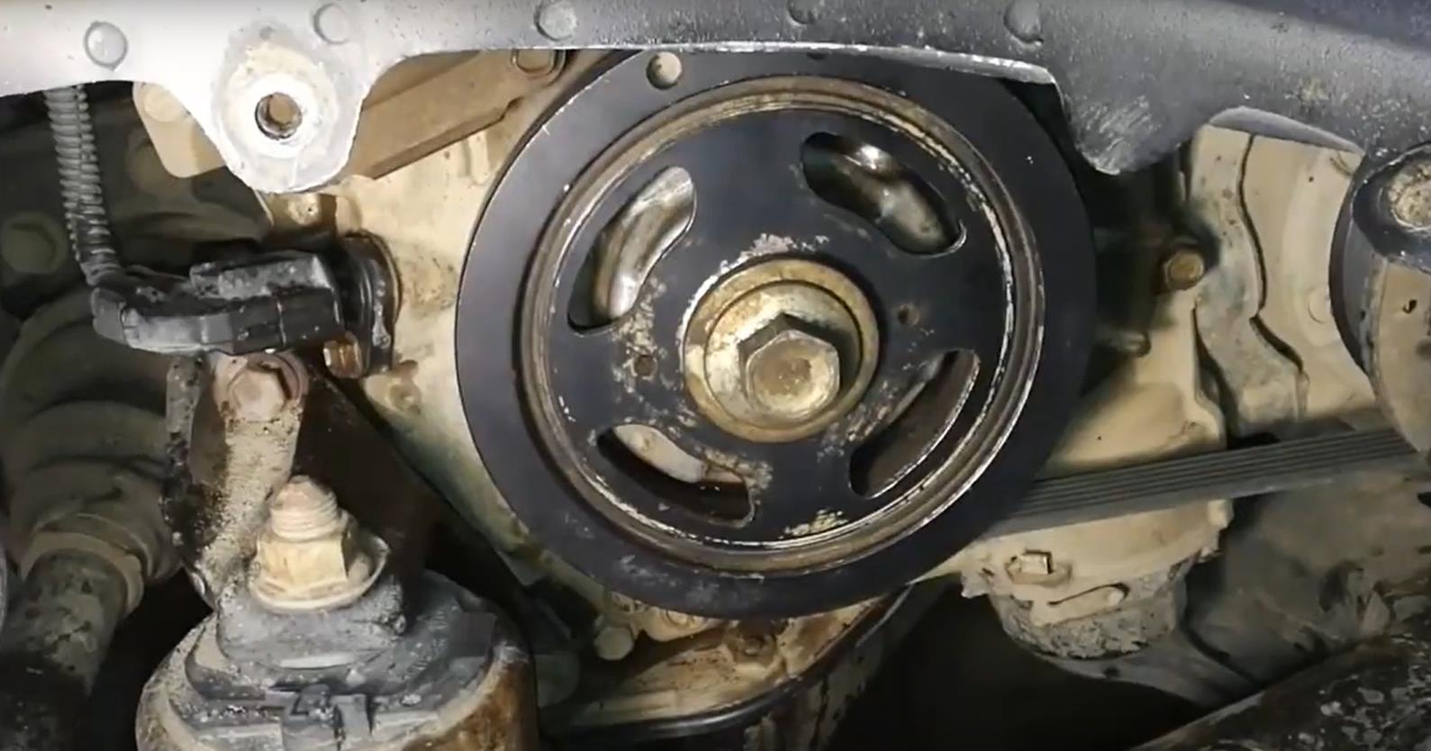 маховик ремня