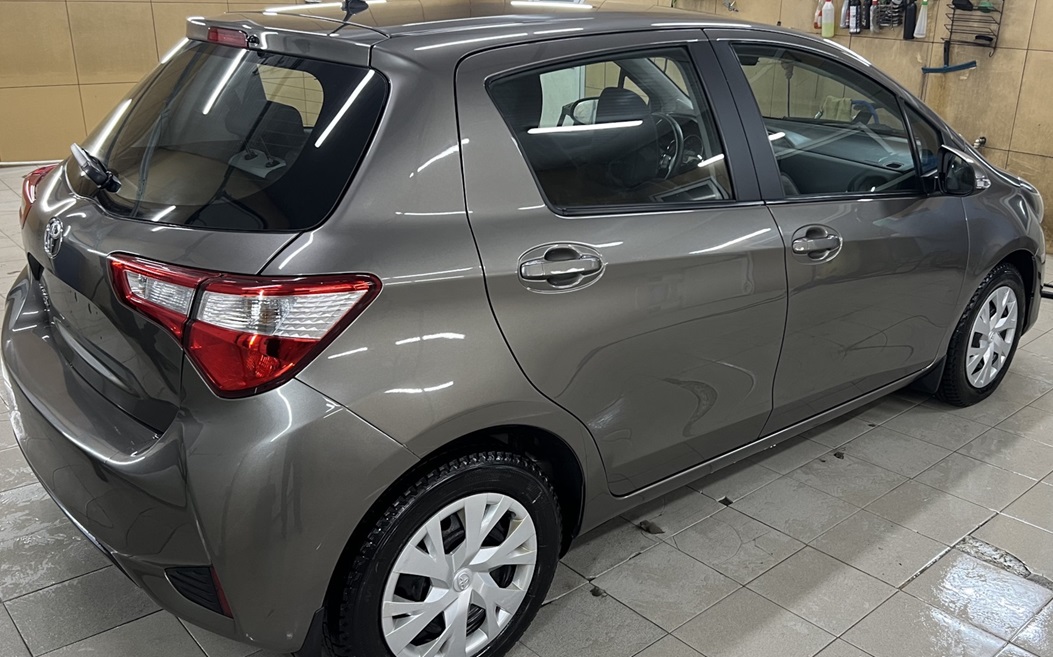 Тойота Ярис после замены термостата