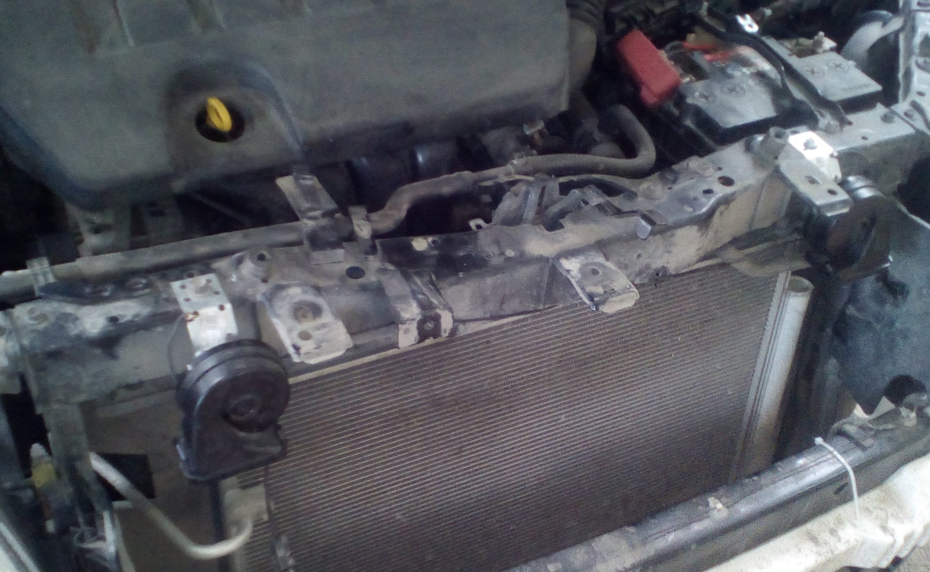 Замена радиатора на королле