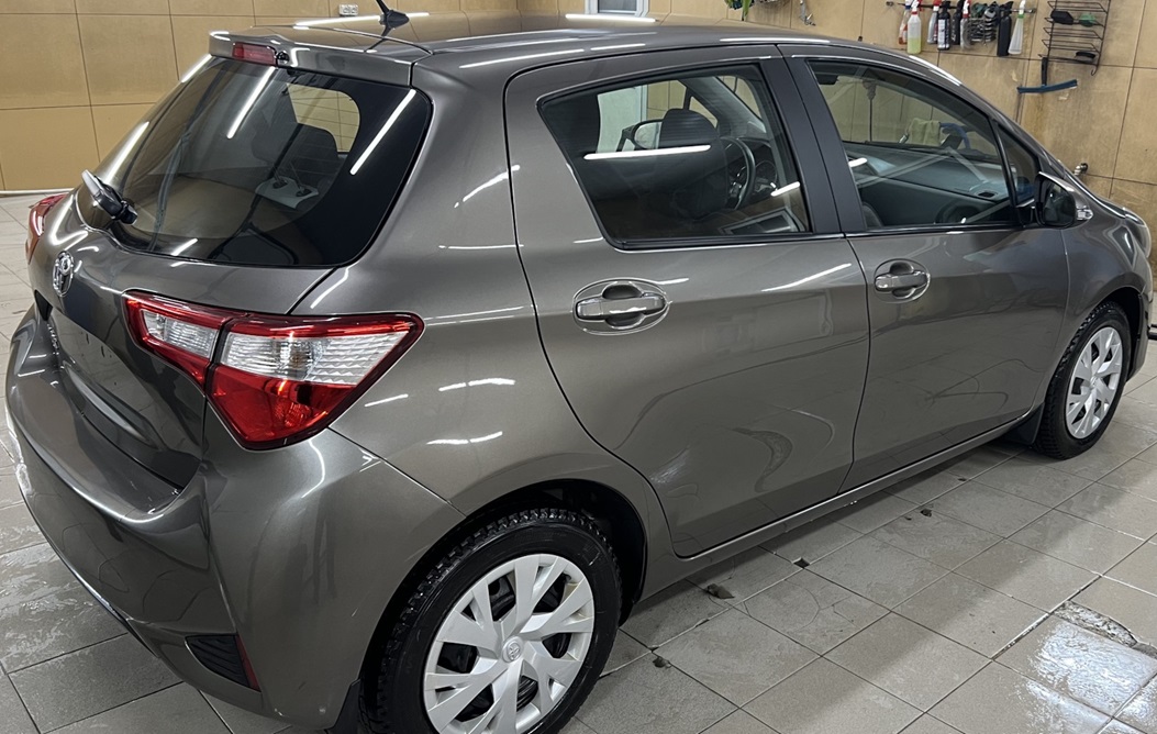 Тойота Ярис после кузовного ремонта