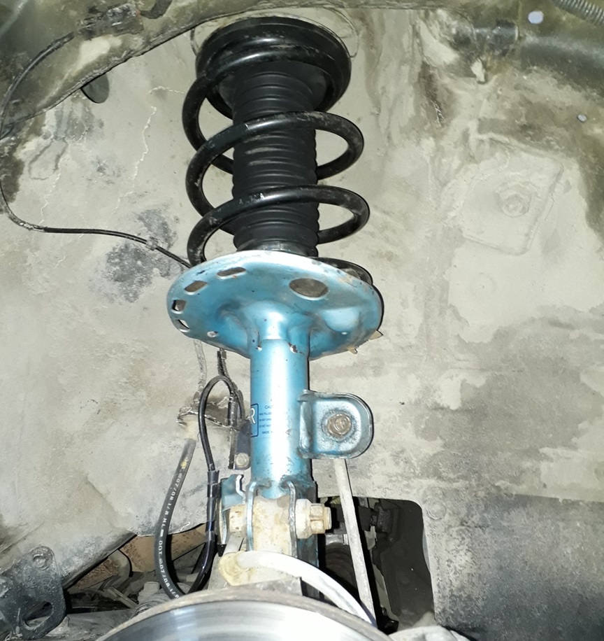 Замена пружин Тойота Королла