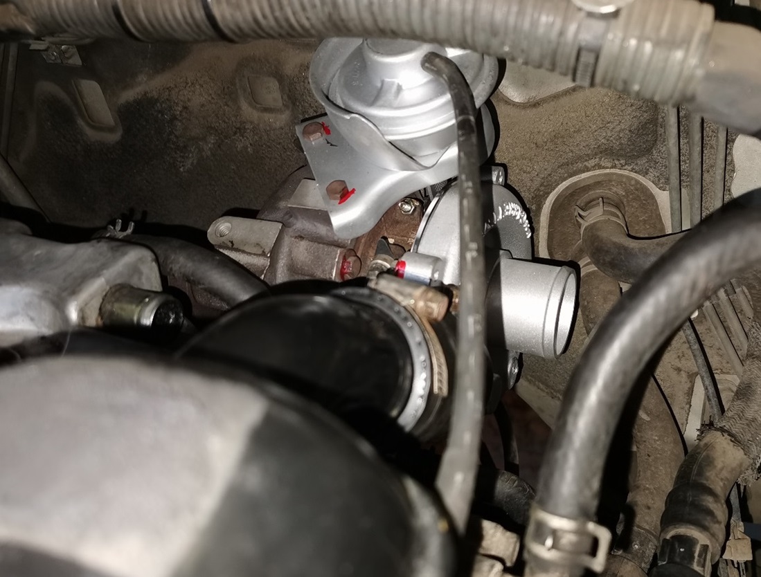 Замена турбины Тойота Авенсис