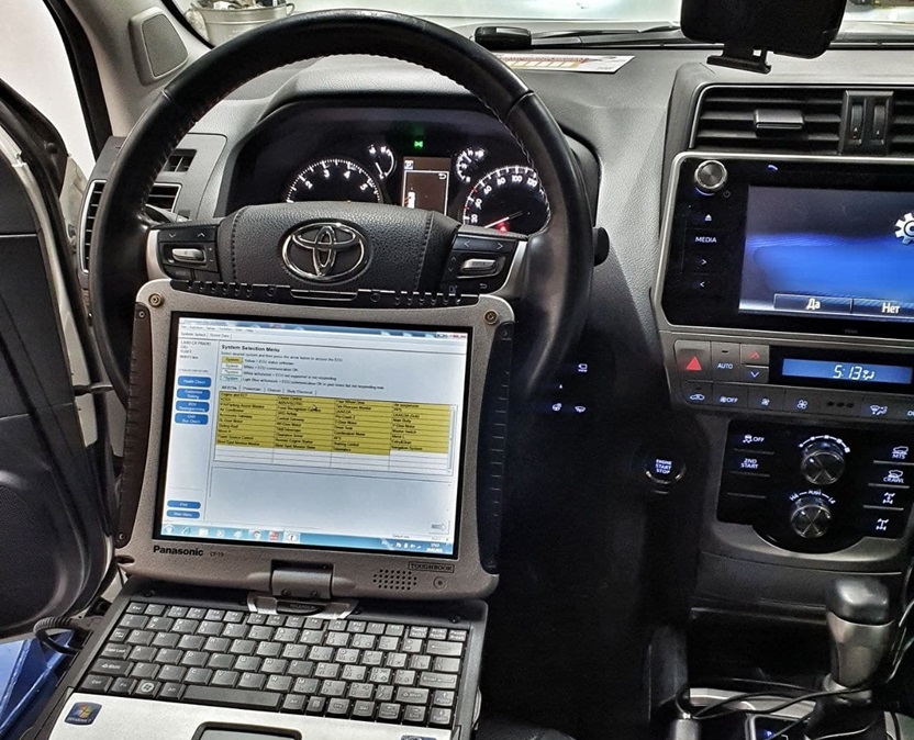 Компьютерная диагностика Тойота Ленд Крузер Прадо