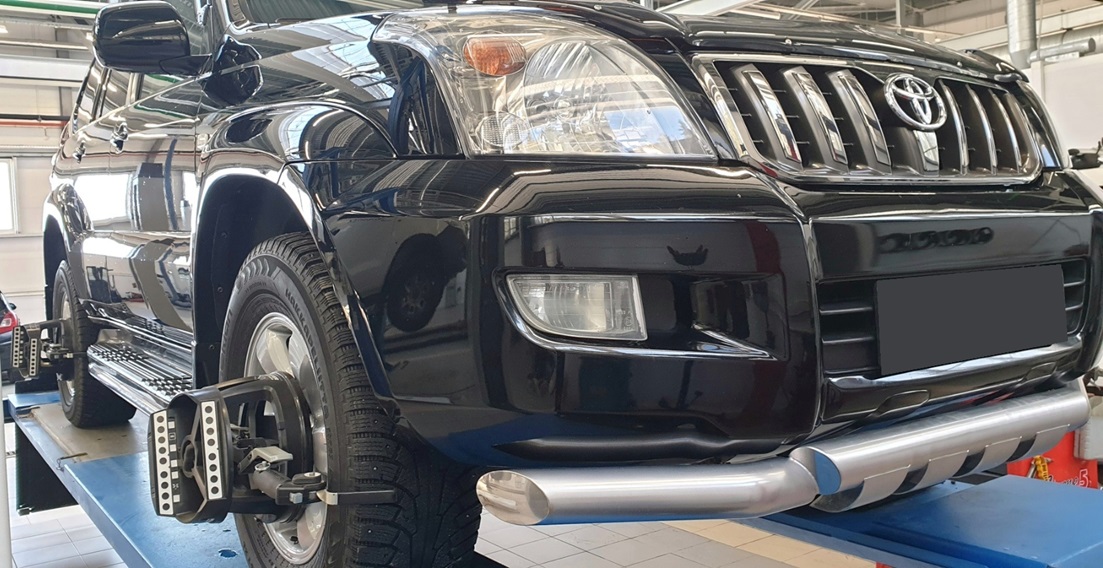 Сход-развал Тойота Ленд Крузер Прадо