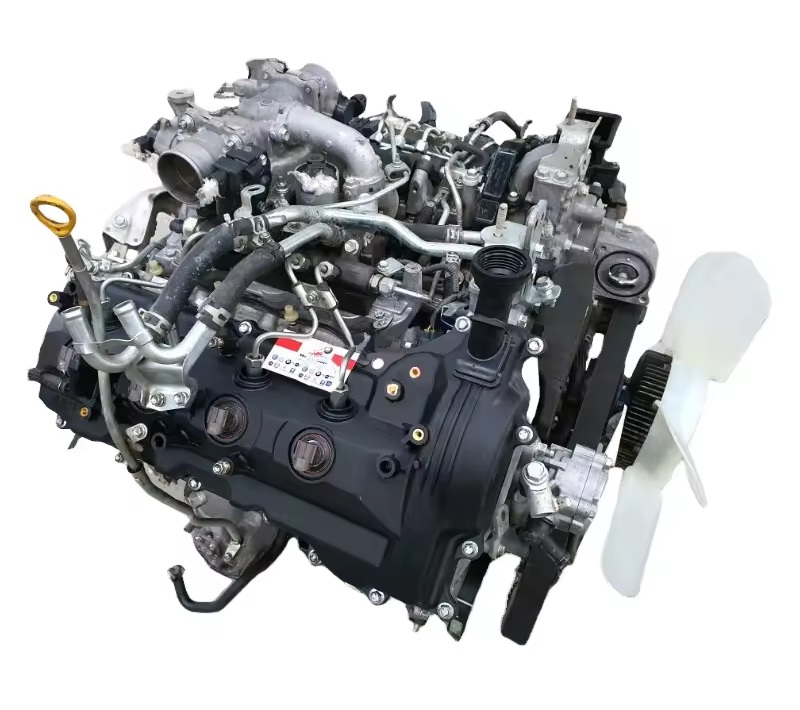 Двигатель Крузера снят