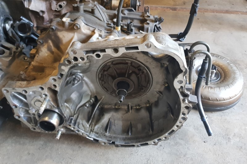 снятие акпп рав 4