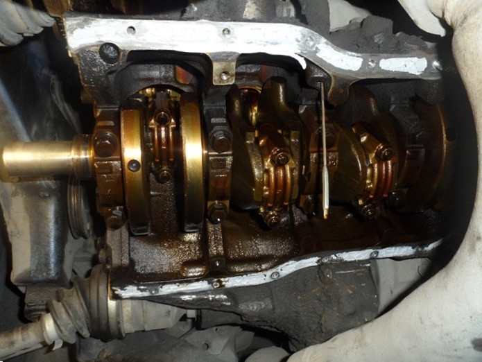 Замена масляного насоса Тойота Рав 4