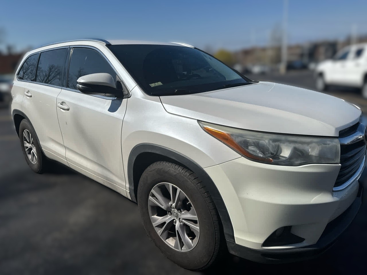 Тойота Хайлендер после замены заднего сальника коленвала в автотехцентре