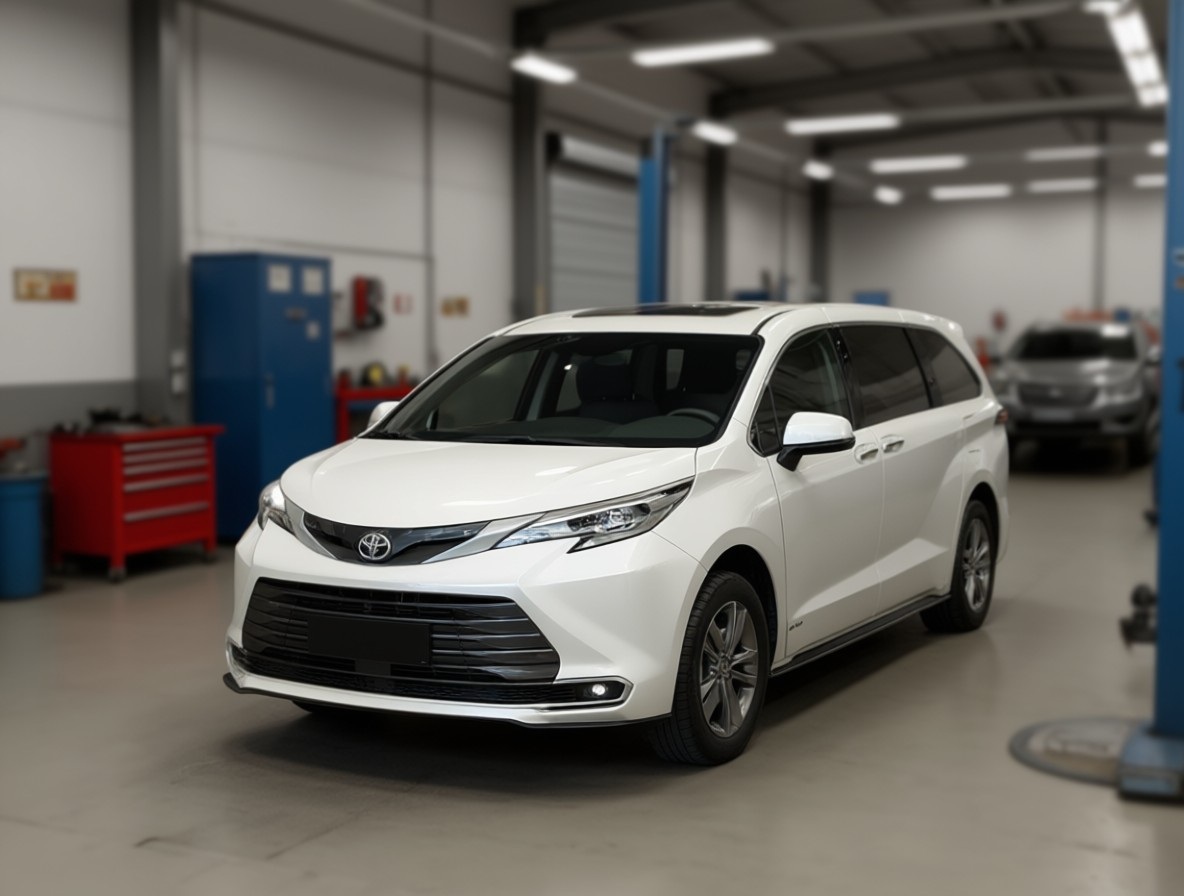 Тойота Сиенна после замены цепи ГРМ в автотехцентре