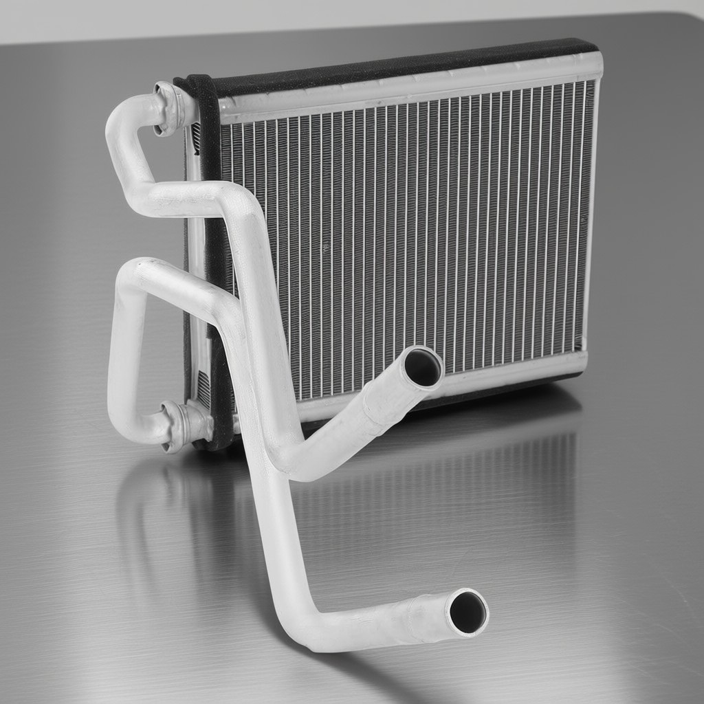 Новый радиатор отопителя готов к установке