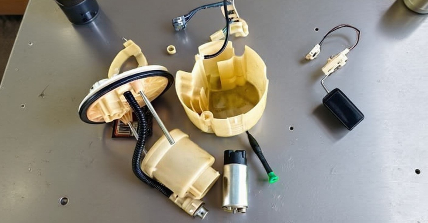 Замена топливного фильтра Тойота Сиенна