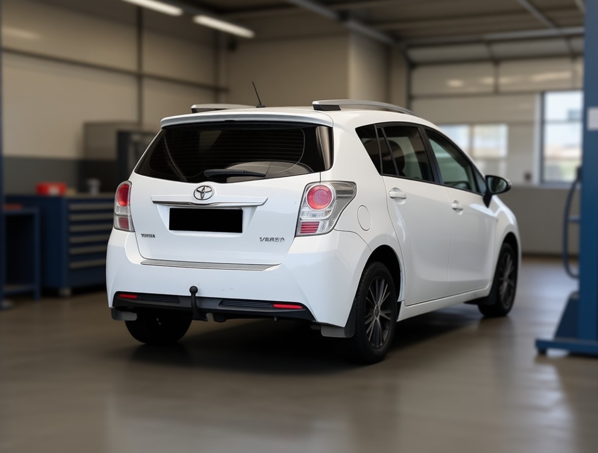 Тойота Версо после ремонта рулевой рейки в автотехцентре