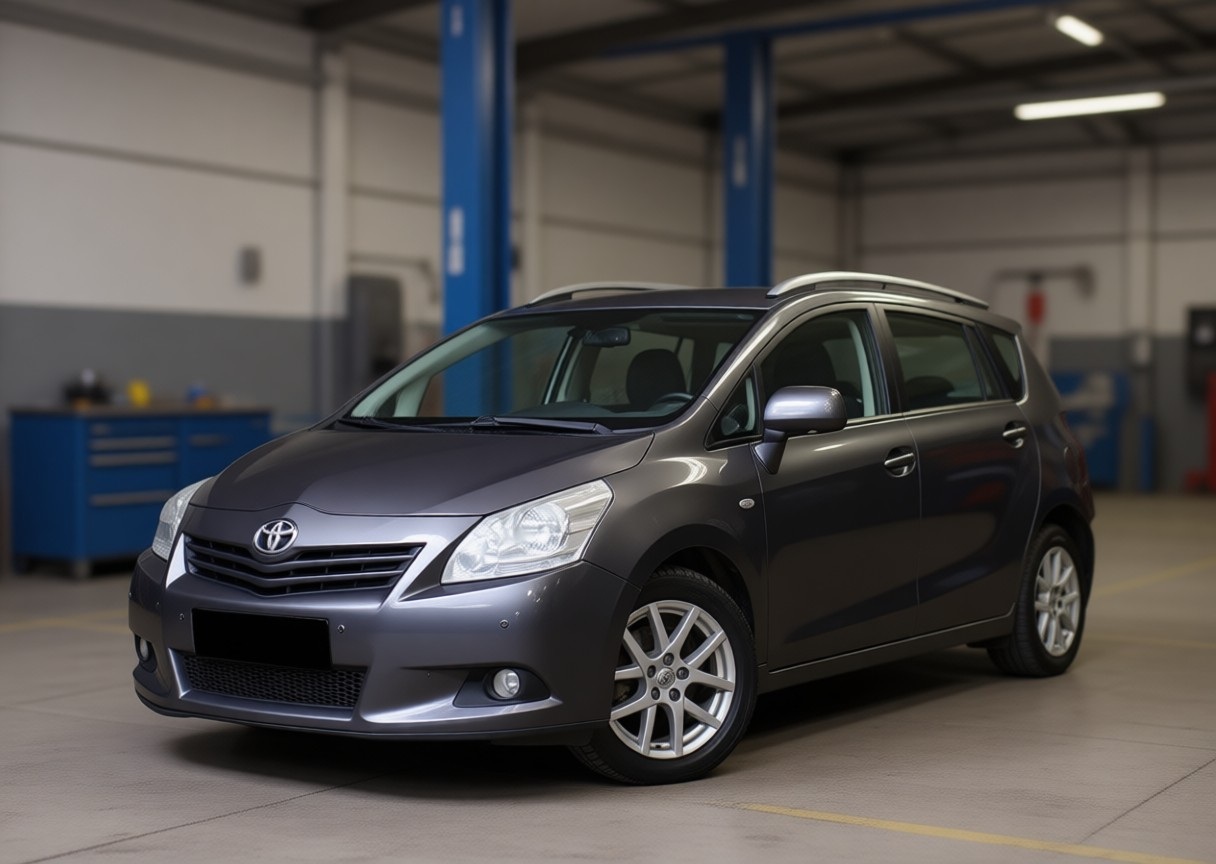 Тойота Версо после замены форсунок в автотехцентре