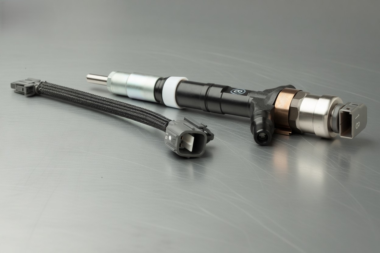 Новая дизельная форсунка готова к монтажу