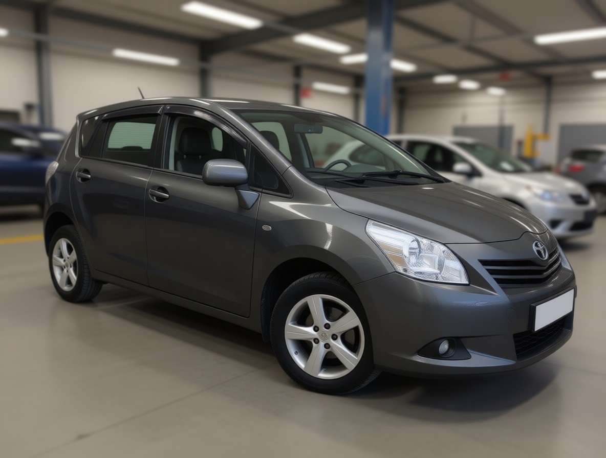 Тойота Версо после замены генератора в автотехцентре