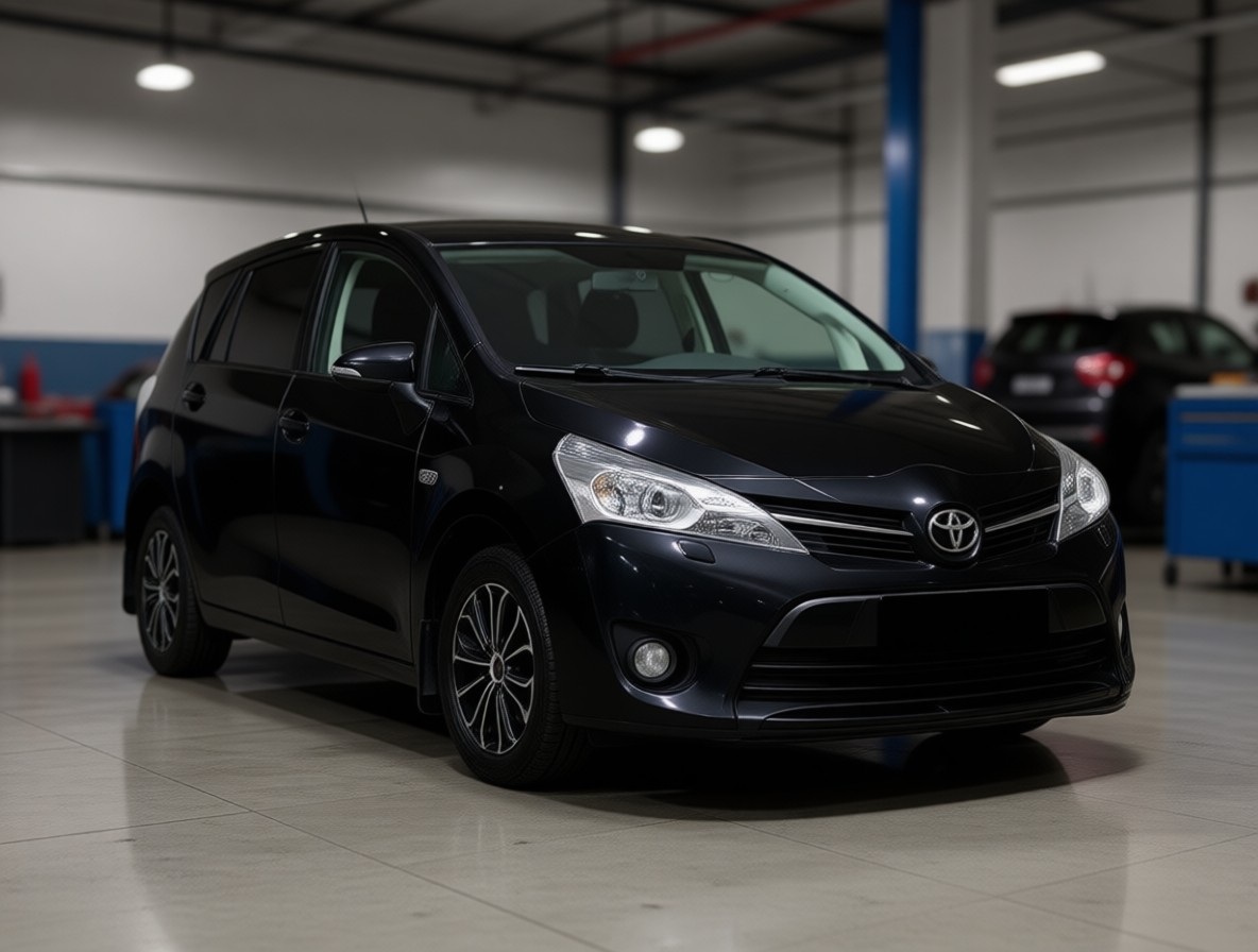 Тойота Версо после замены масла в двигателе в автотехцентре