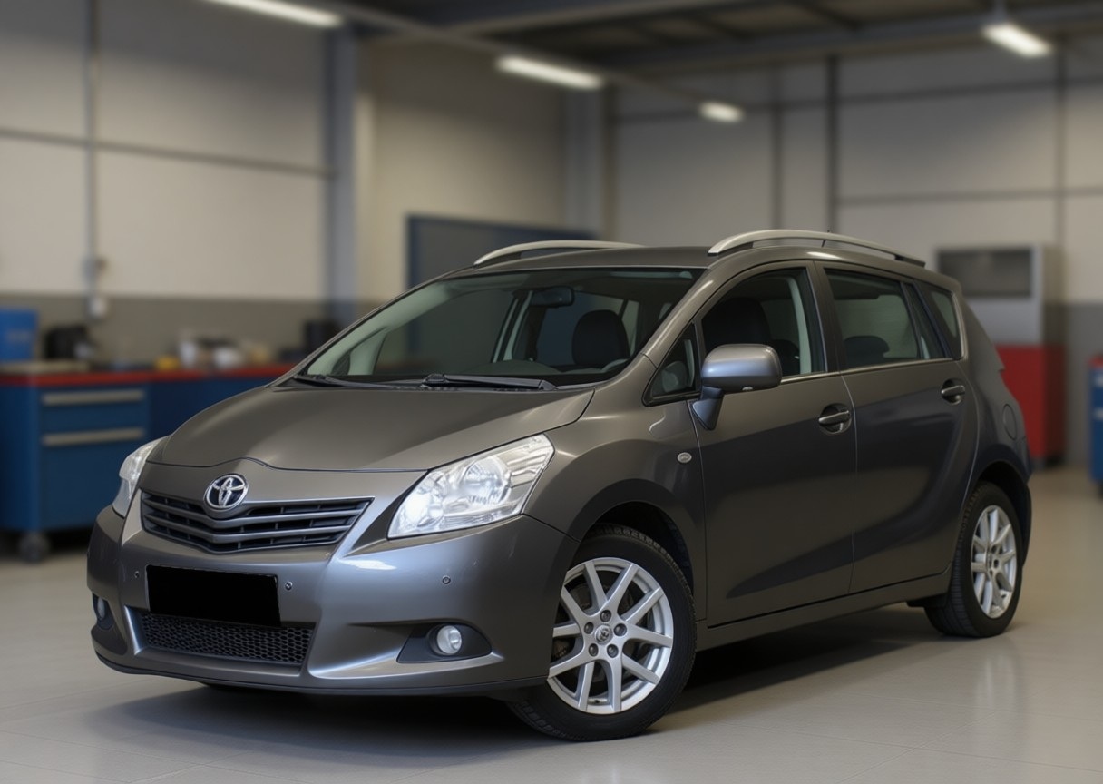 Тойота Версо после замены рулевой рейки в автотехцентре