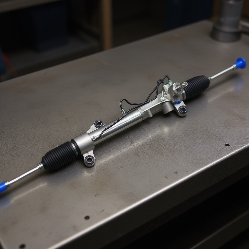 Новая рейка готова к монтажу