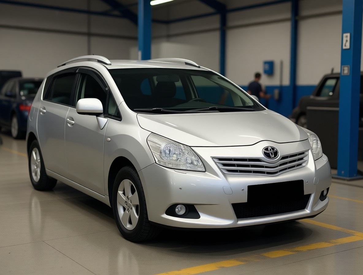 Тойота Версо после замены сцепления в автотехцентре