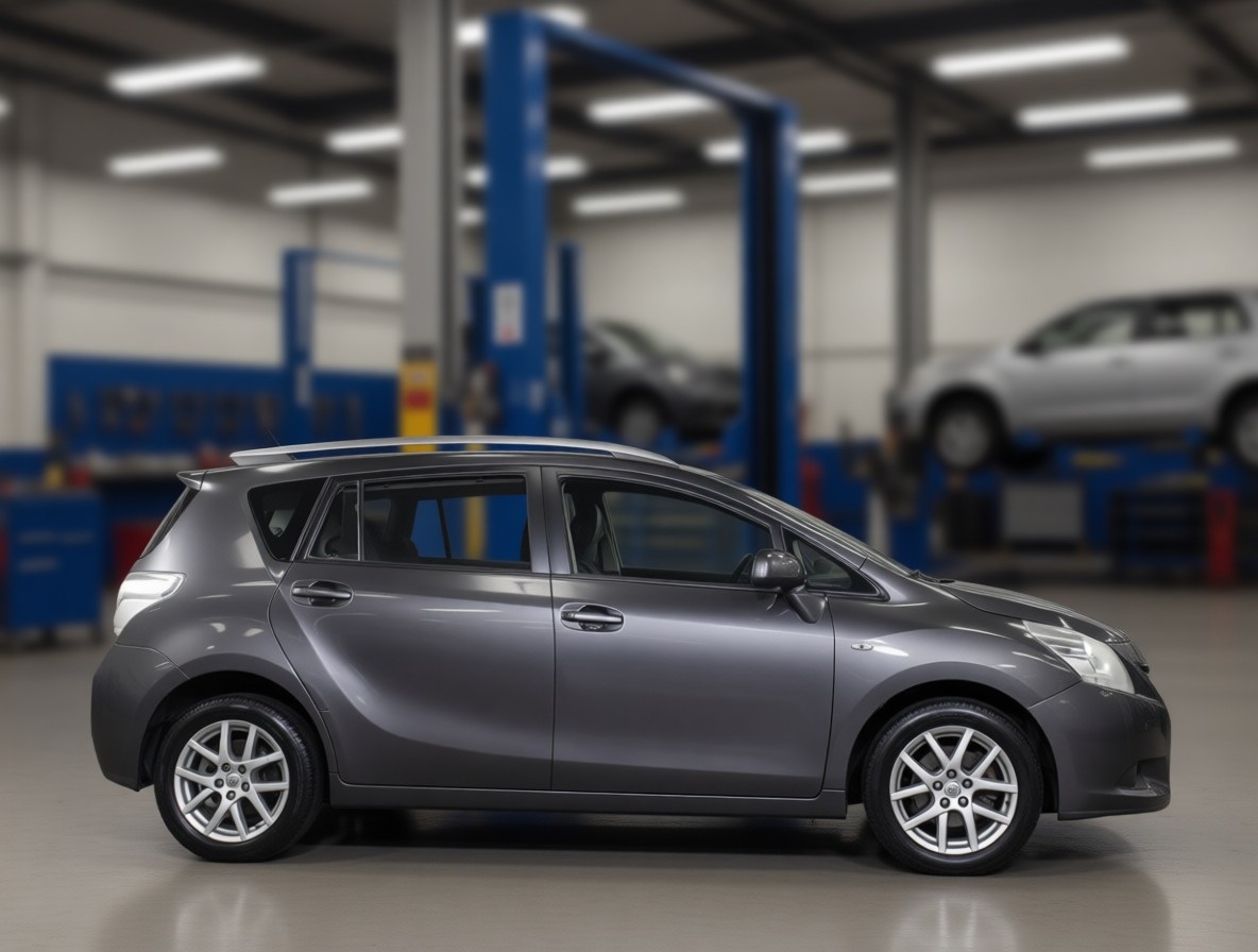 Тойота Версо после замены ступицы в автотехцентре