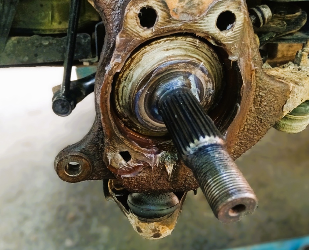 Замена ступицы Тойота Версо